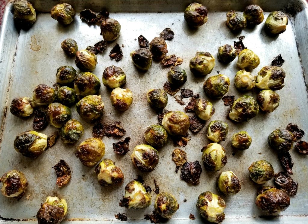 Oven Roasted Brussel Sprouts