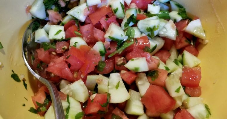 Armenian Chopped Salad