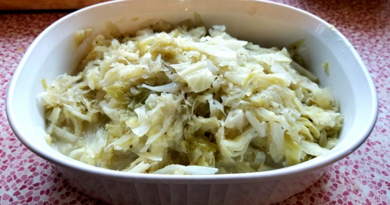 Instant Pot Buttered Garlic Cabbage
