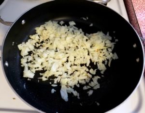 Sauté onion