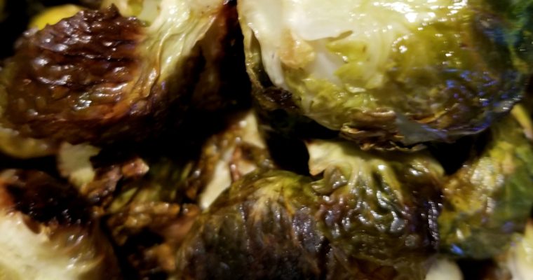 Oven Roasted Brussel Sprouts