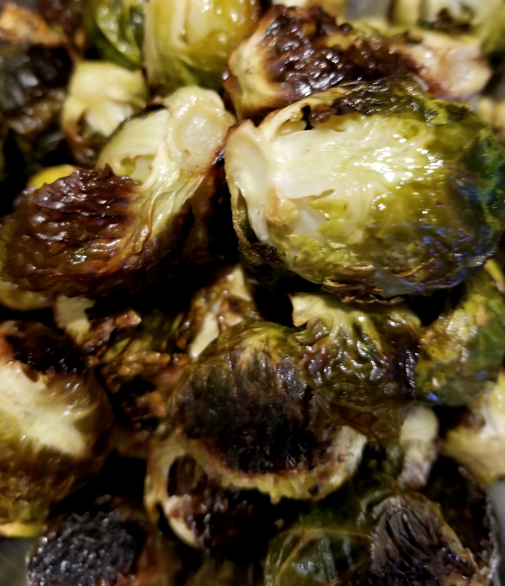 Oven Roasted Brussel Sprouts