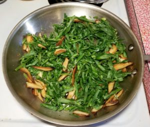 Finished Sauteed Green Beans